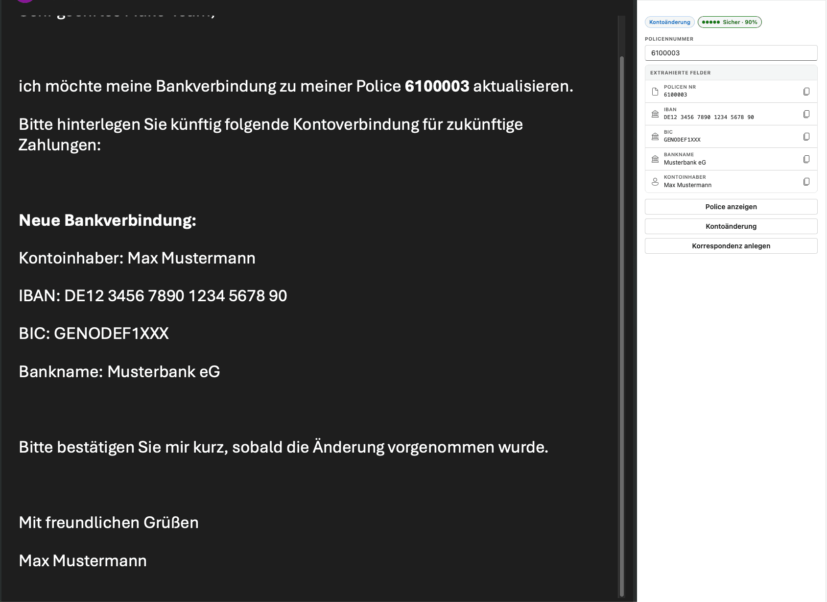 AI Email Automation – Internal Tooling showcase